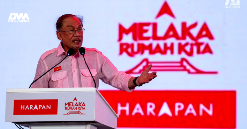 Anwar rayu rakyat Melaka tolak politik kebencian kaum dan agama Anwar rayu rakyat Melaka tolak politik kebencian kaum dan agama